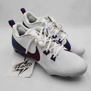 Men Sz 10 Nike Football Cleats Vapor Edge Speed 360 2 TB P White Blue FN7764-114